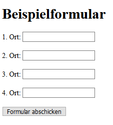 Formular Screenshot